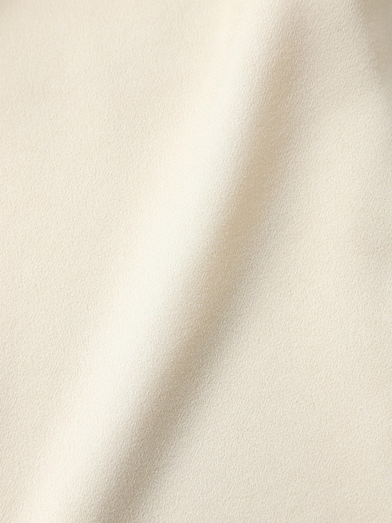 サテン フレアスカート 詳細画像 ivory 3