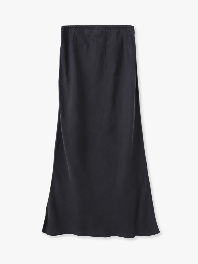 イージー マキシスカート（ブラック/カーキ） 詳細画像 khaki 1