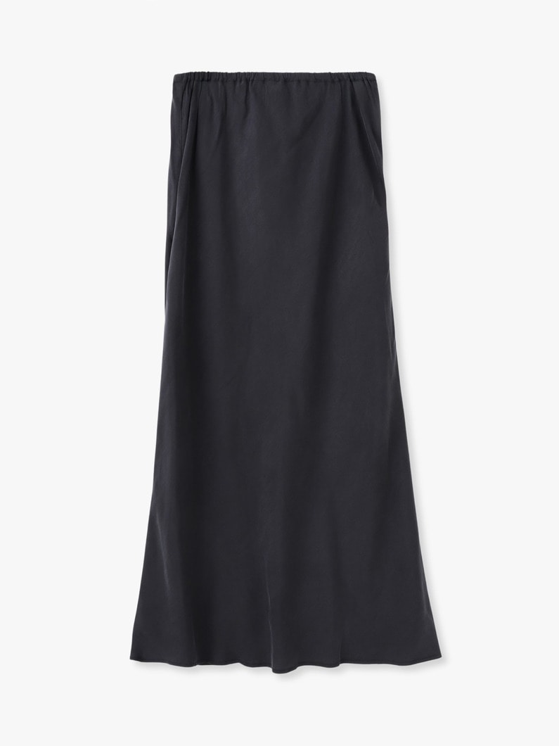 イージー マキシスカート（ブラック/カーキ） 詳細画像 black 4