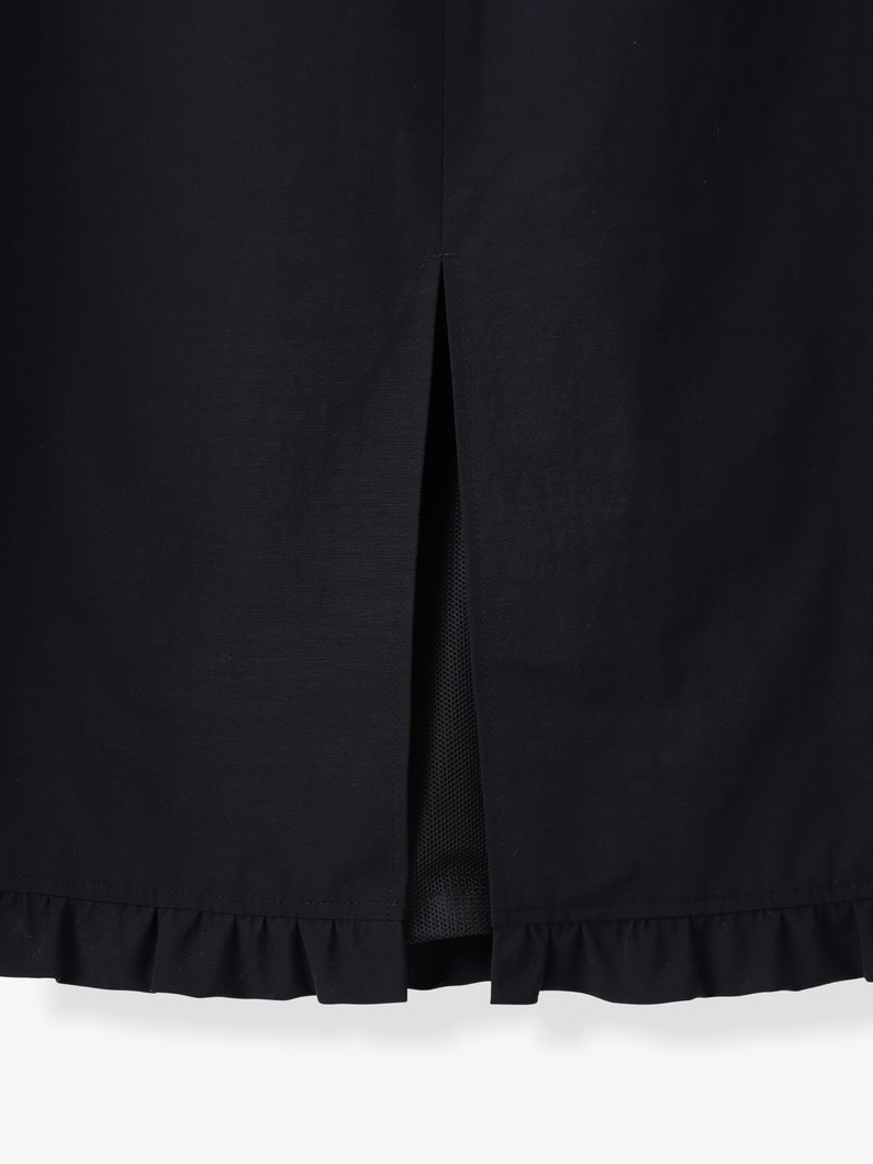 フリル ナイロンスカート 詳細画像 black 4