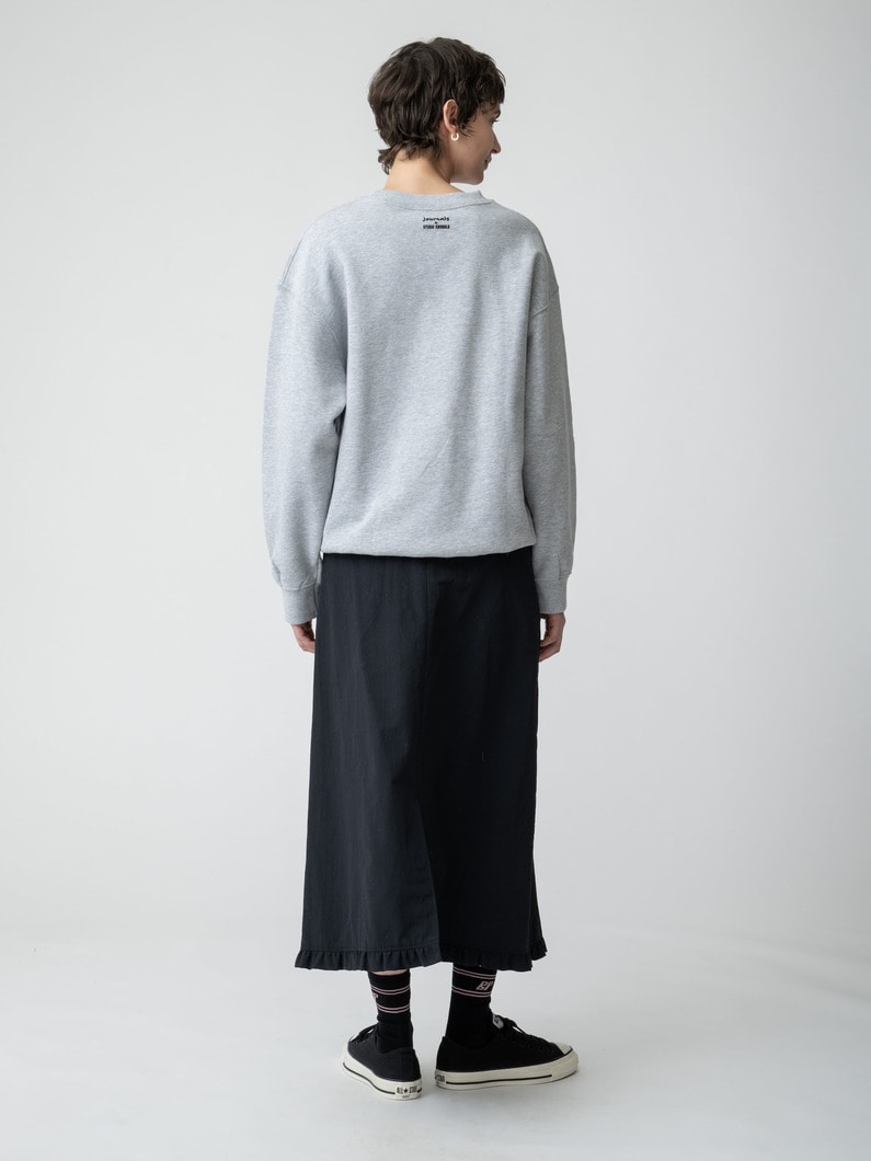 フリル ナイロンスカート 詳細画像 black 3