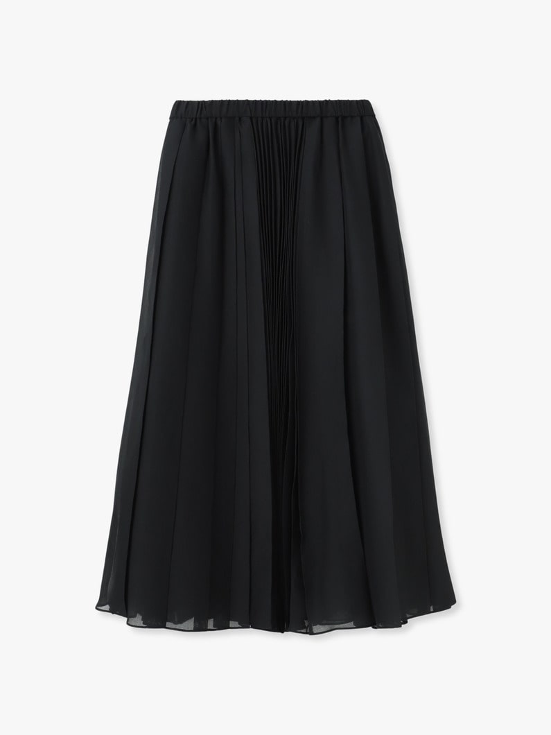 ソフトオーガンジー スカート 詳細画像 black 1