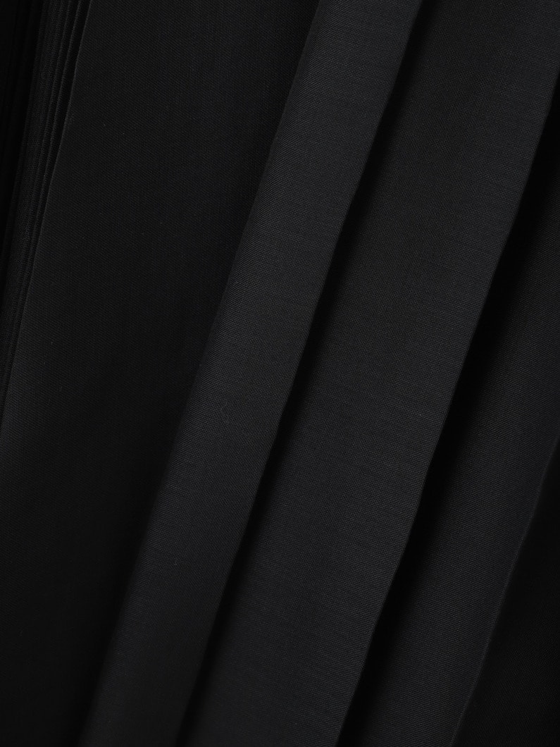 ソフトオーガンジー スカート 詳細画像 black 3