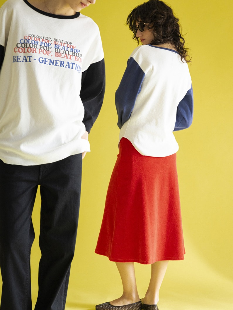 シエナ ミディ スカート 詳細画像 red 2