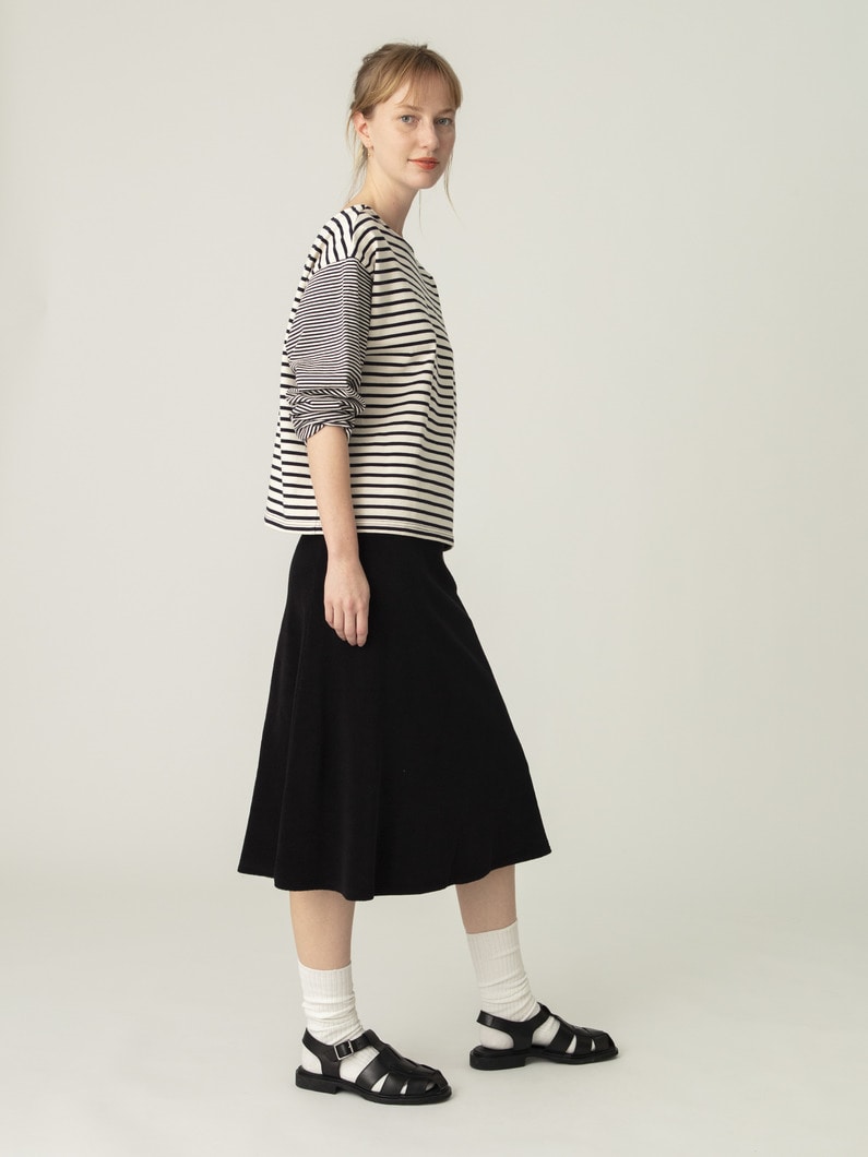 シエナ ミディ スカート 詳細画像 black