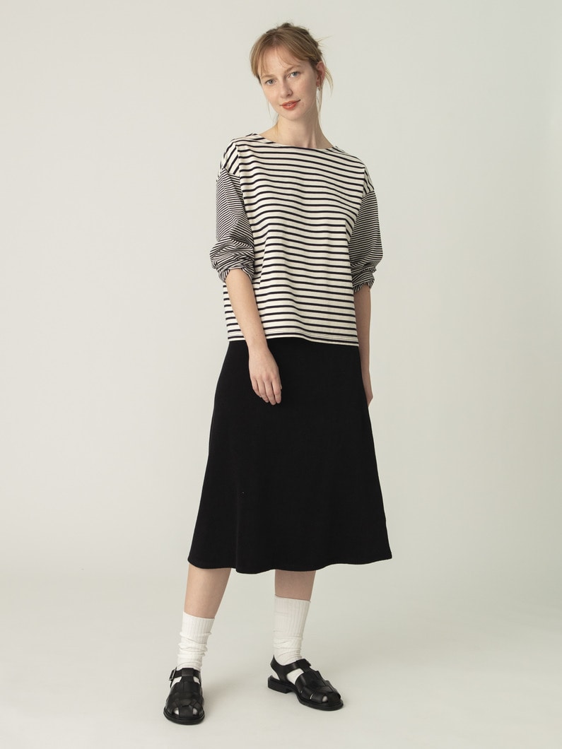 シエナ ミディ スカート 詳細画像 black 2