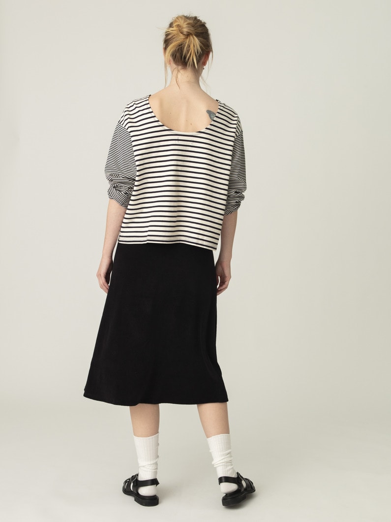 シエナ ミディ スカート 詳細画像 black 3