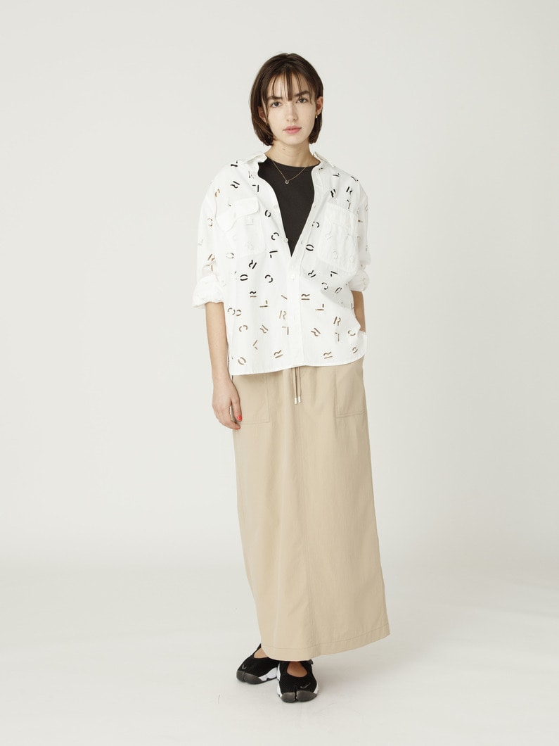 タイプライター タイトスカート 詳細画像 beige 3