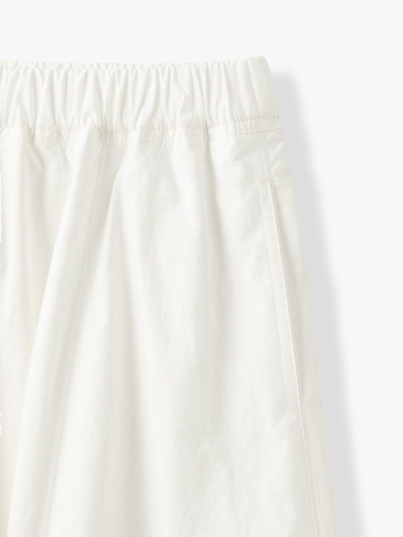 タイプライター フレアスカート 詳細画像 white 2