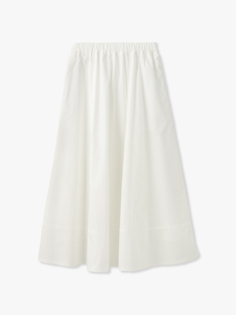 タイプライター フレアスカート 詳細画像 white 4