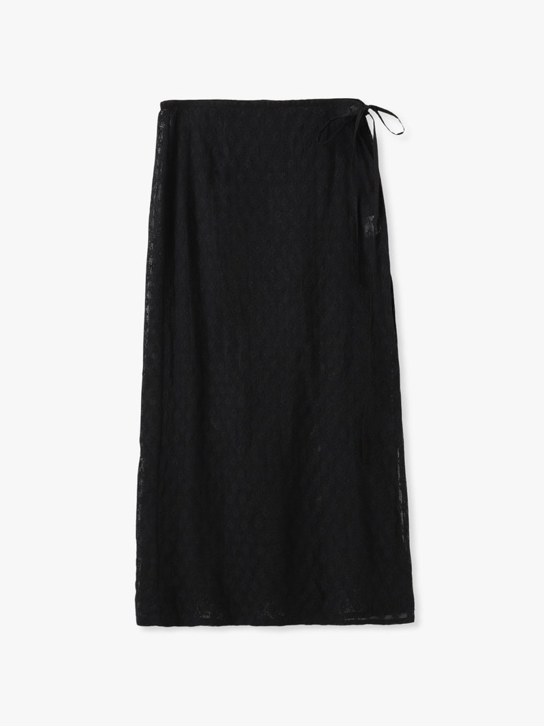 レース ラップスカート 詳細画像 black 4