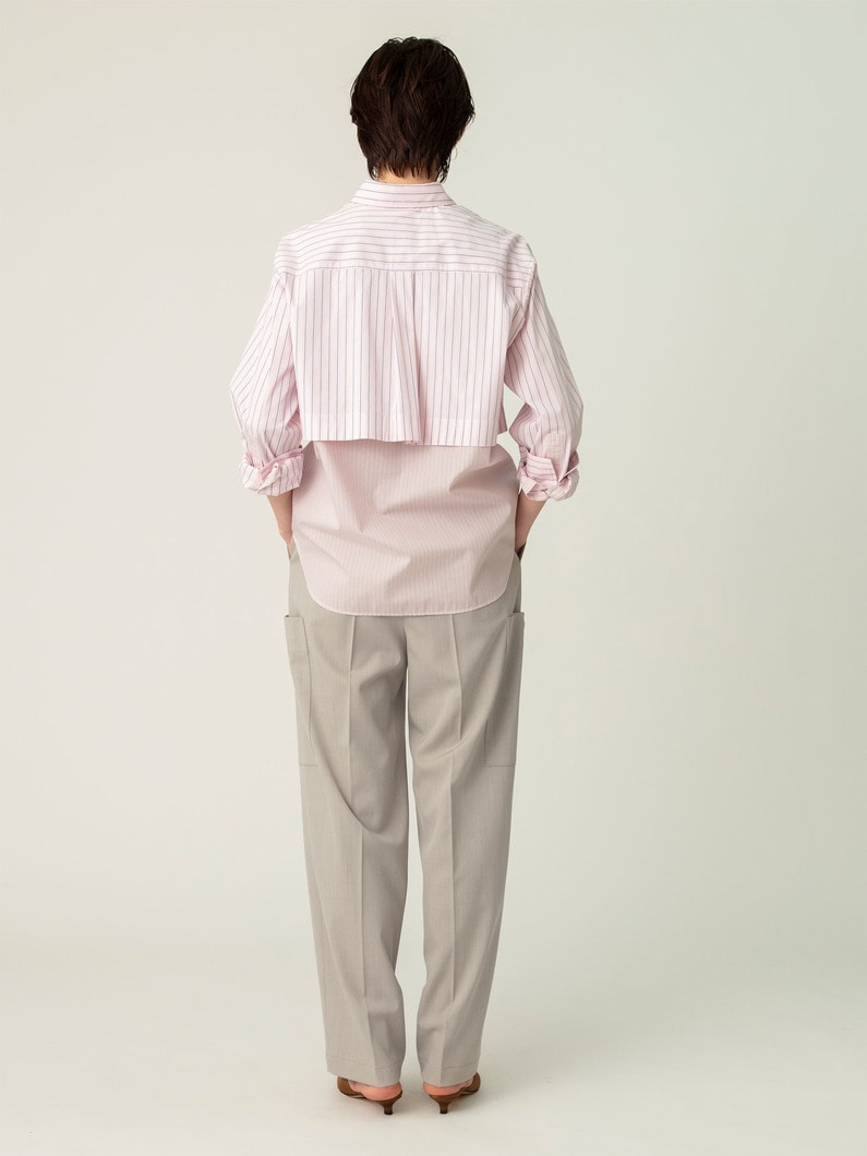 ジャストウエスト カーゴパンツ 詳細画像 beige 3