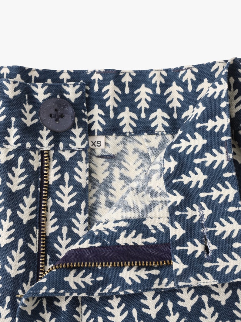 リバース パッチ プリント ディスコパンツ 詳細画像 navy 2