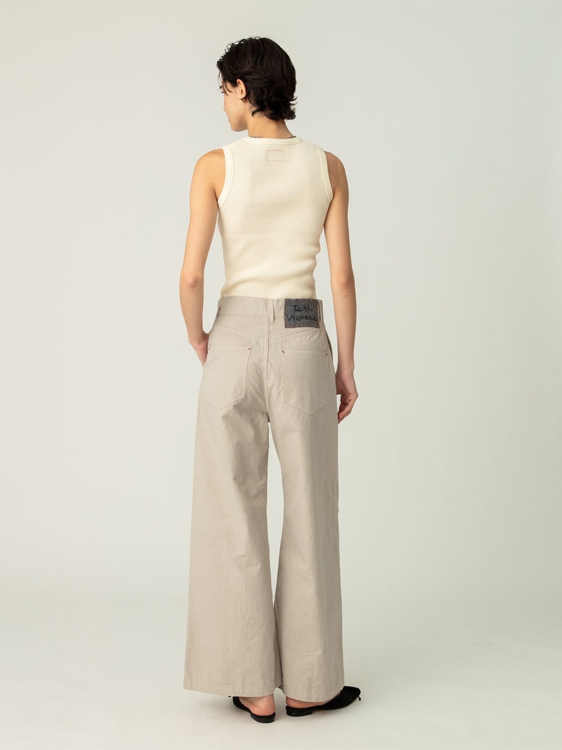 ネップド ウェザー パンツ 詳細画像 beige 2