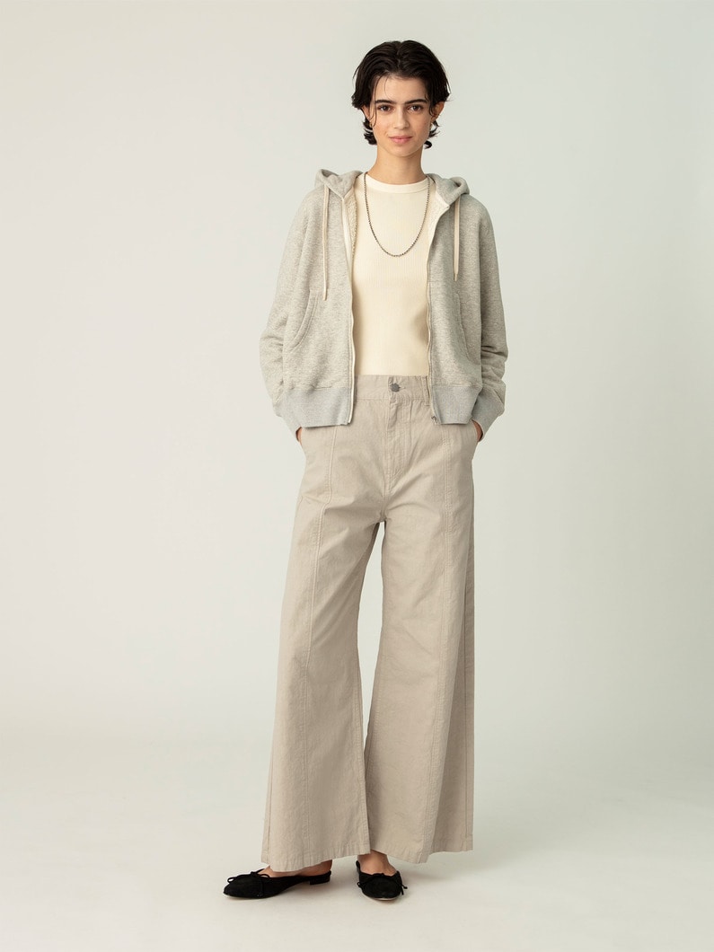 ネップド ウェザー パンツ 詳細画像 beige 4