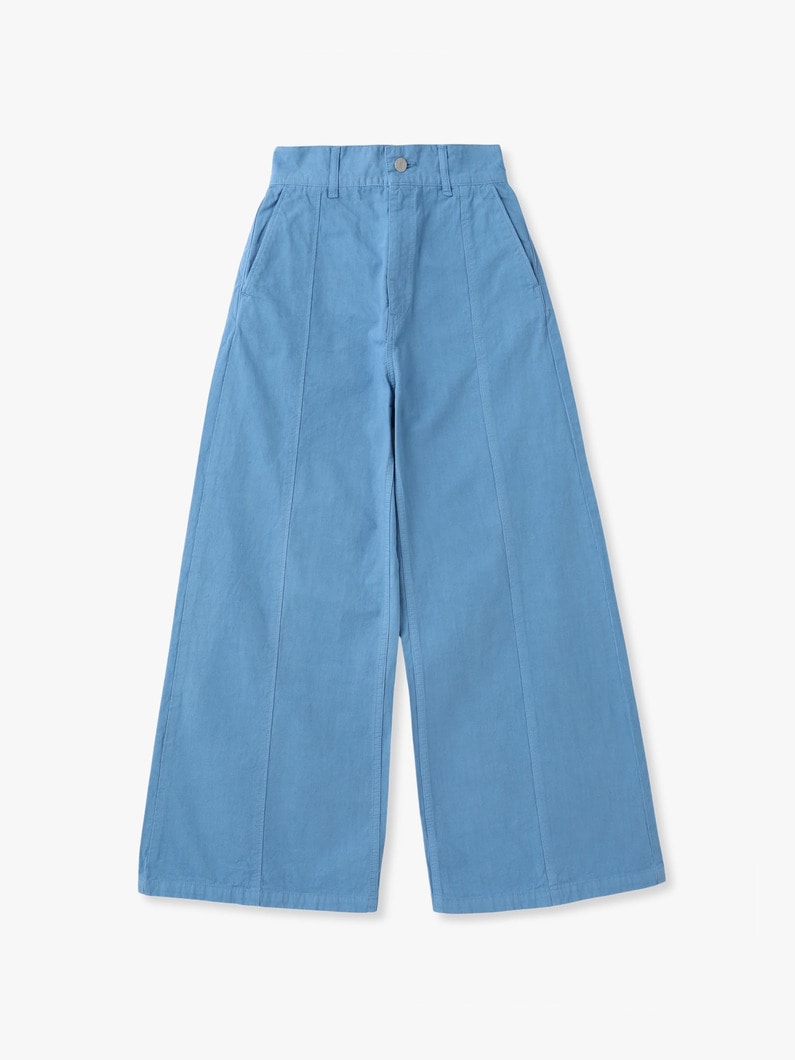 ネップド ウェザー パンツ 詳細画像 blue 3