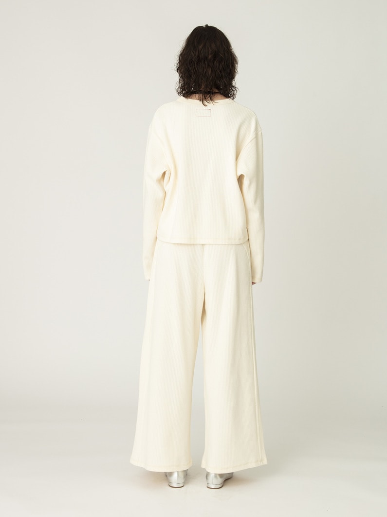 サーマル イージーパンツ 詳細画像 ivory 3