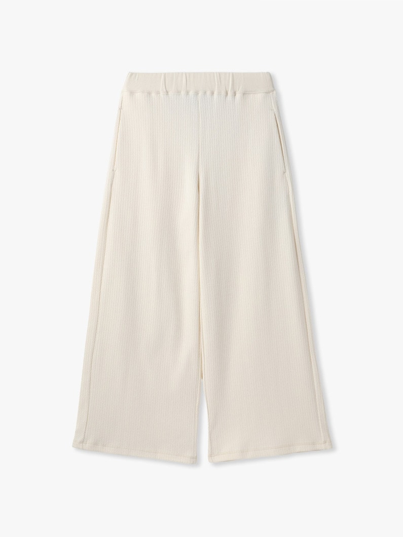 サーマル イージーパンツ 詳細画像 ivory 4