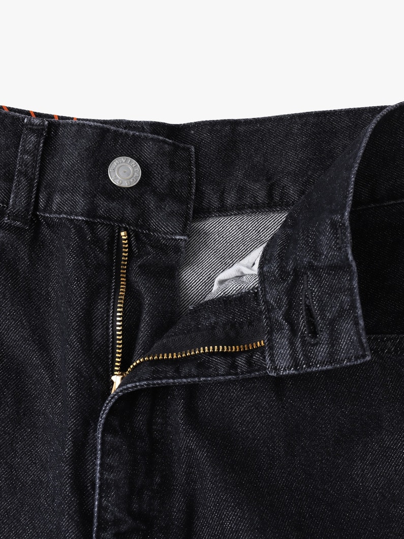 オーガニックコットン デニム ハーフパンツ 詳細画像 blue 2