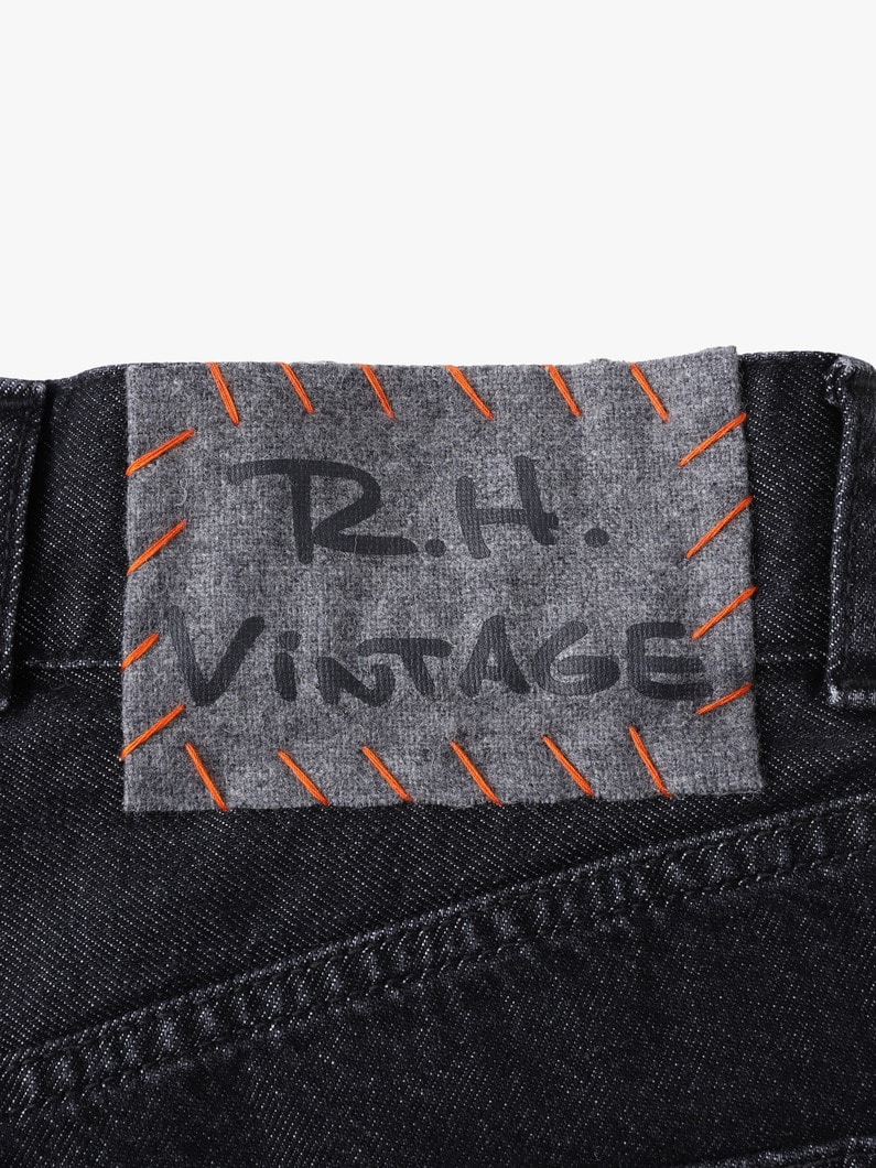 オーガニックコットン デニム ハーフパンツ 詳細画像 blue 4