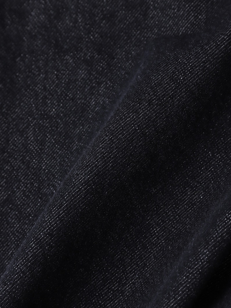 オーガニックコットン デニム ハーフパンツ 詳細画像 blue 5