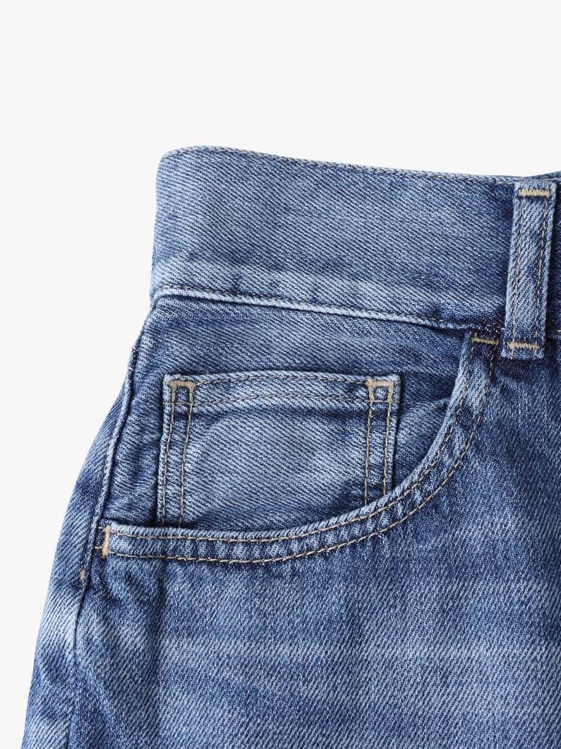 ローライズ バギー デニムパンツ 詳細画像 indigo 3