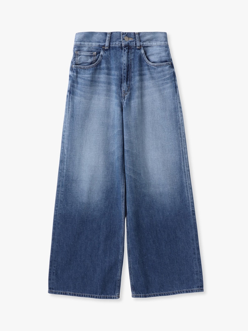 ローライズ バギー デニムパンツ 詳細画像 blue 3
