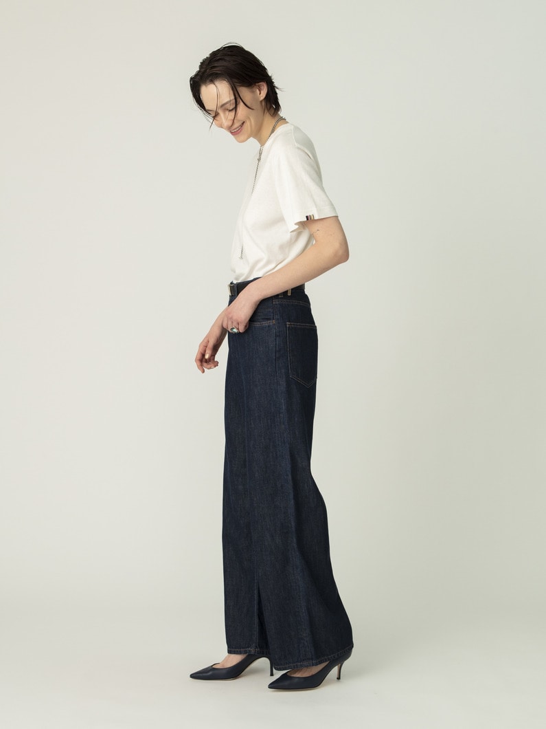 ローライズ バギー デニムパンツ 詳細画像 indigo 2