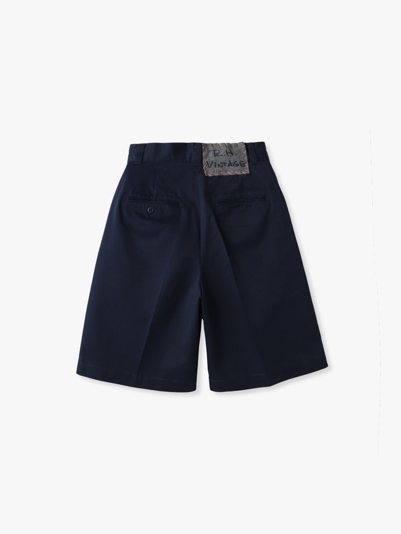 チノ ショーツ（ベージュ/ネイビー） 詳細画像 navy 1