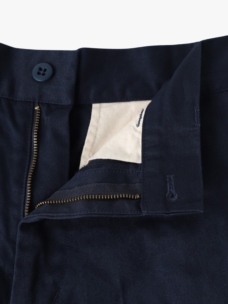 チノ ショーツ（ベージュ/ネイビー） 詳細画像 navy 2