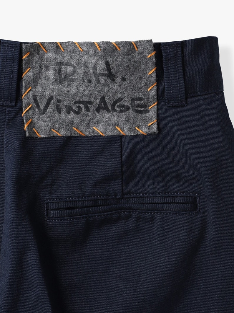 チノ ショーツ（ベージュ/ネイビー） 詳細画像 navy 4