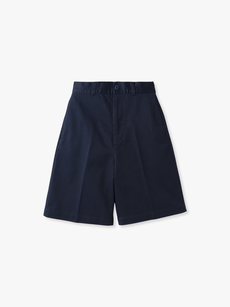 チノ ショーツ（ベージュ/ネイビー） 詳細画像 navy 3