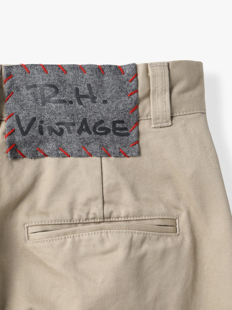 チノ パンツ（ベージュ/ネイビー） 詳細画像 beige 4