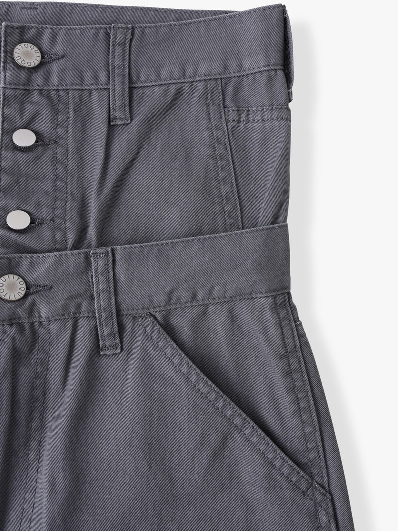 ダブルウエスト ペインター パンツ 詳細画像 gray 4