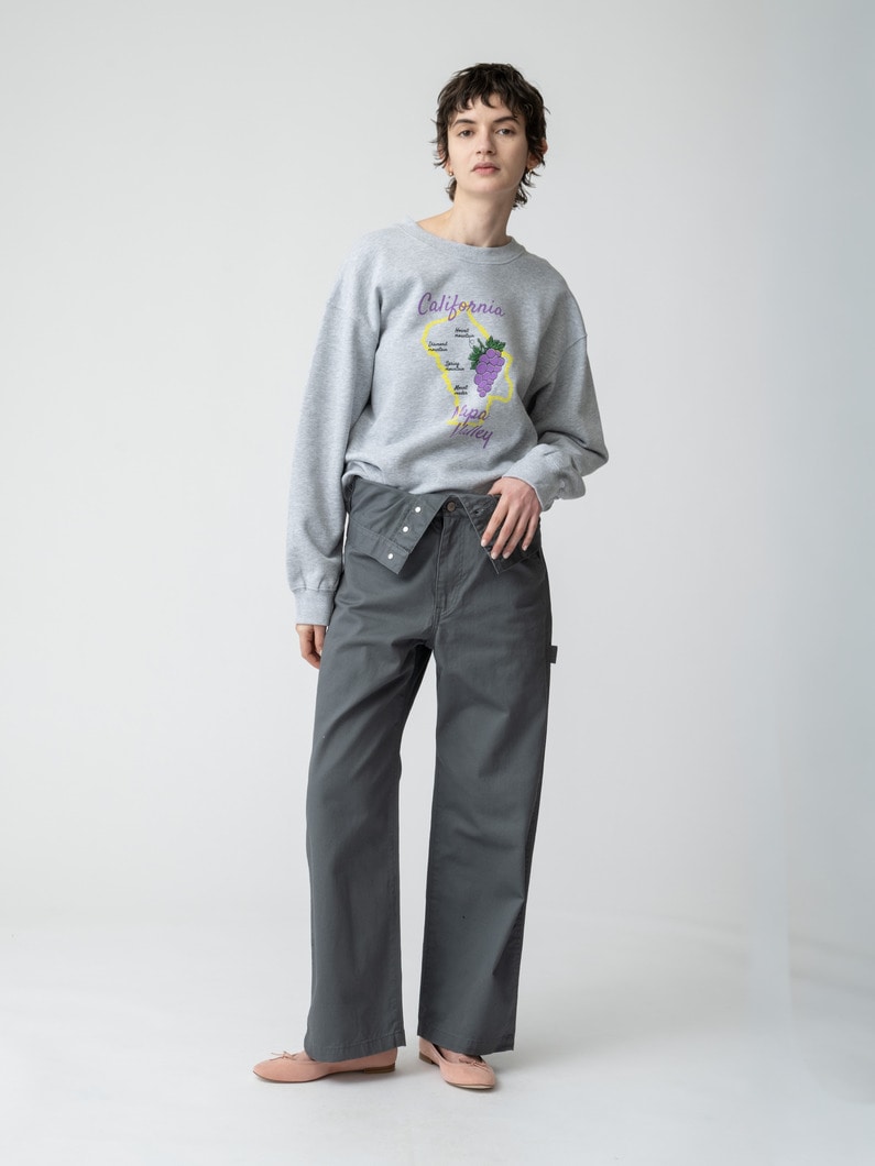 ダブルウエスト ペインター パンツ 詳細画像 gray 1