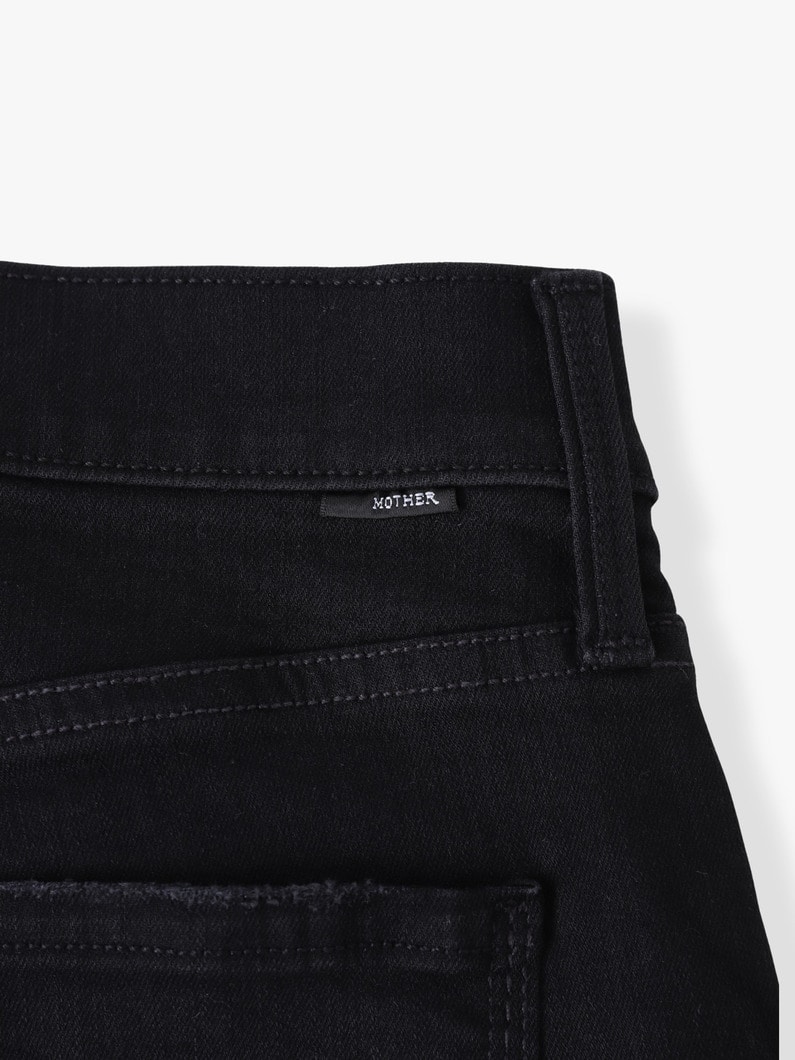 ザ ニュービー アンクル デニム パンツ（ブラック） 詳細画像 black 4