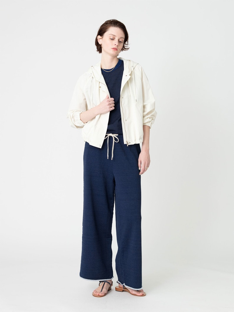 インディゴ スウェット パンツ 詳細画像 indigo 4