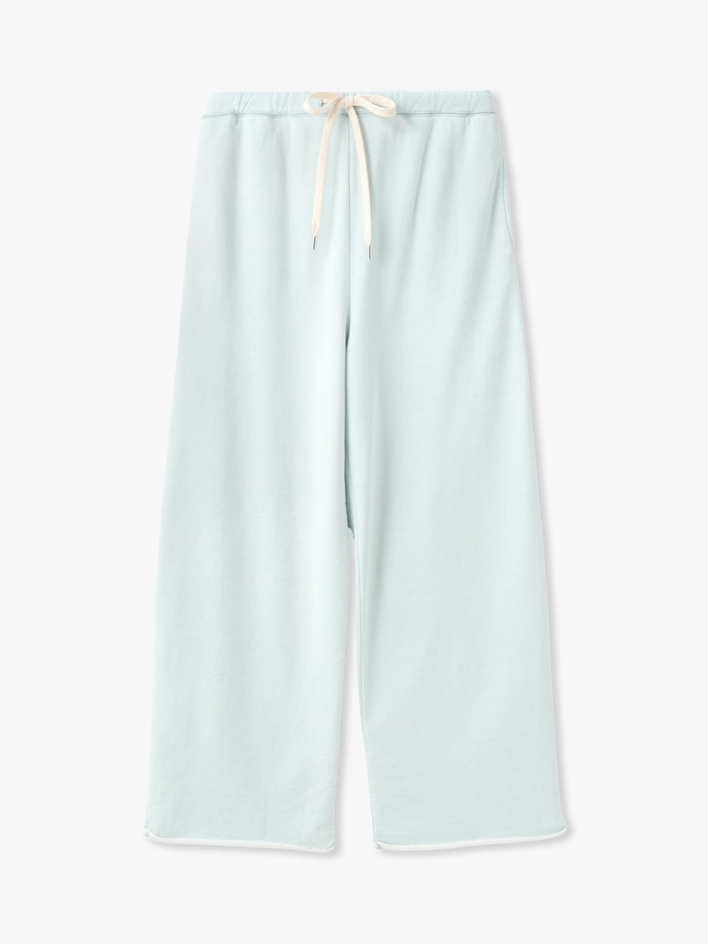インディゴ スウェット パンツ 詳細画像 pale blue 4