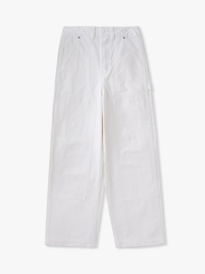 ペインター パンツ（ホワイト/ブルー） 詳細画像 white 4