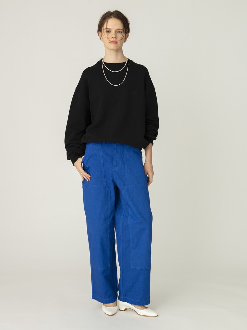 ペインター パンツ（ホワイト/ブルー） 詳細画像 blue