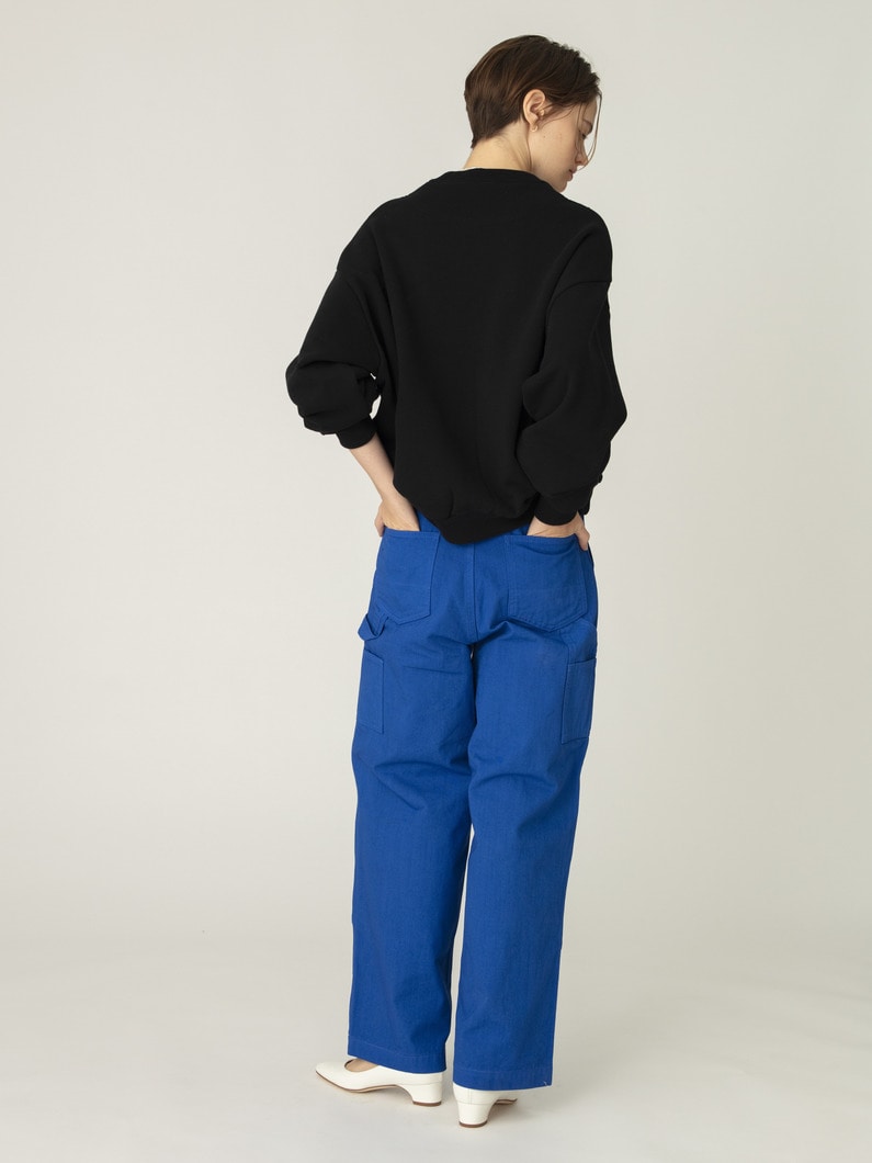 ペインター パンツ（ホワイト/ブルー） 詳細画像 blue 3