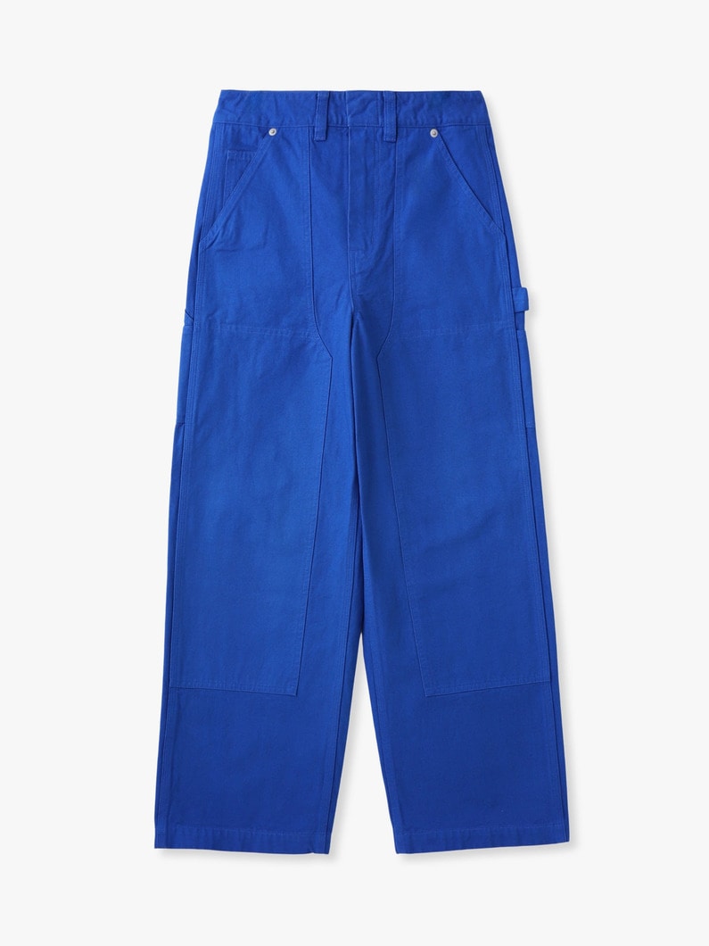 ペインター パンツ（ホワイト/ブルー） 詳細画像 blue 4
