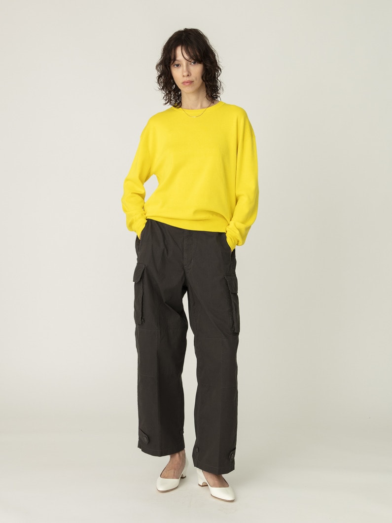 カーゴ パンツ（チャコールグレー/ピンク） 詳細画像 charcoal gray