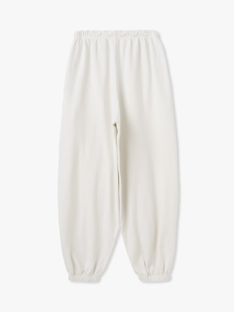 サステナブルコットン スウェット パンツ（women） 詳細画像 ivory 1