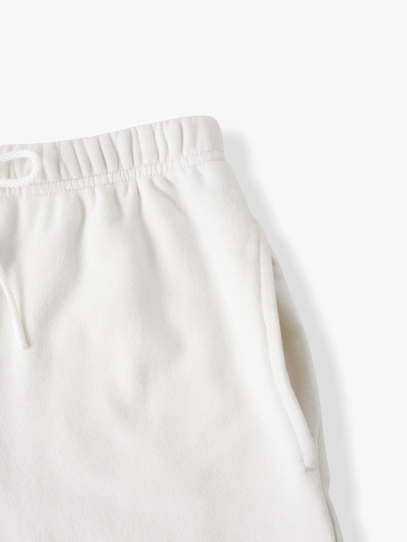 サステナブルコットン スウェット パンツ（women） 詳細画像 ivory 2