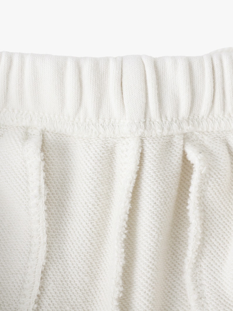 サステナブルコットン スウェット パンツ（women） 詳細画像 ivory 3