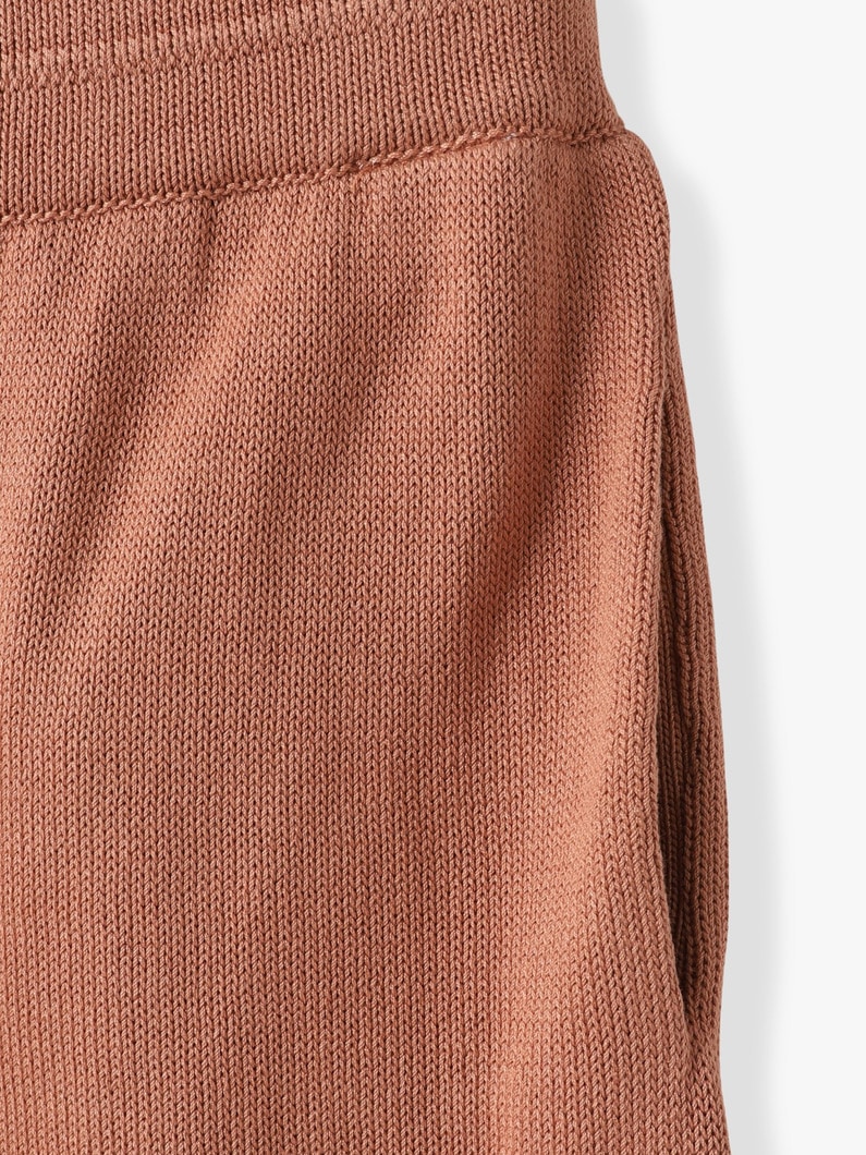 クロシェポケット ニット パンツ 詳細画像 pink 3