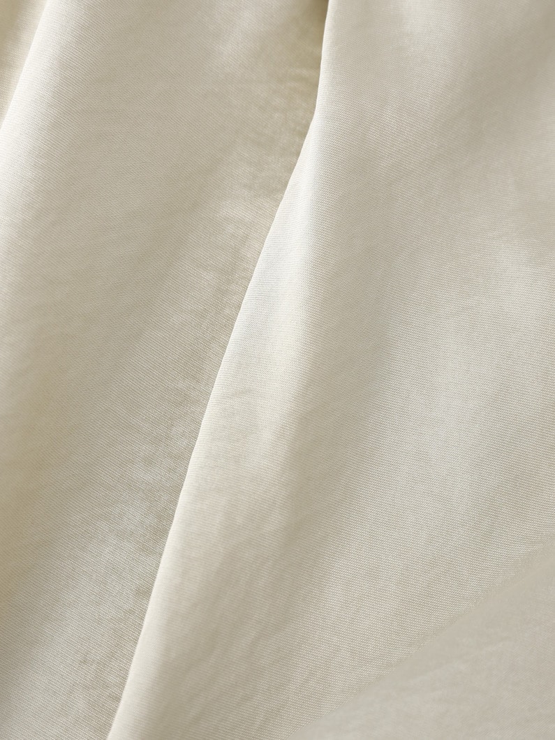 サテン バイアス パンツ（ベージュ/ブラック） 詳細画像 black 3