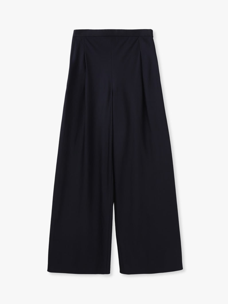 サテン バイアス パンツ（ベージュ/ブラック） 詳細画像 black 5