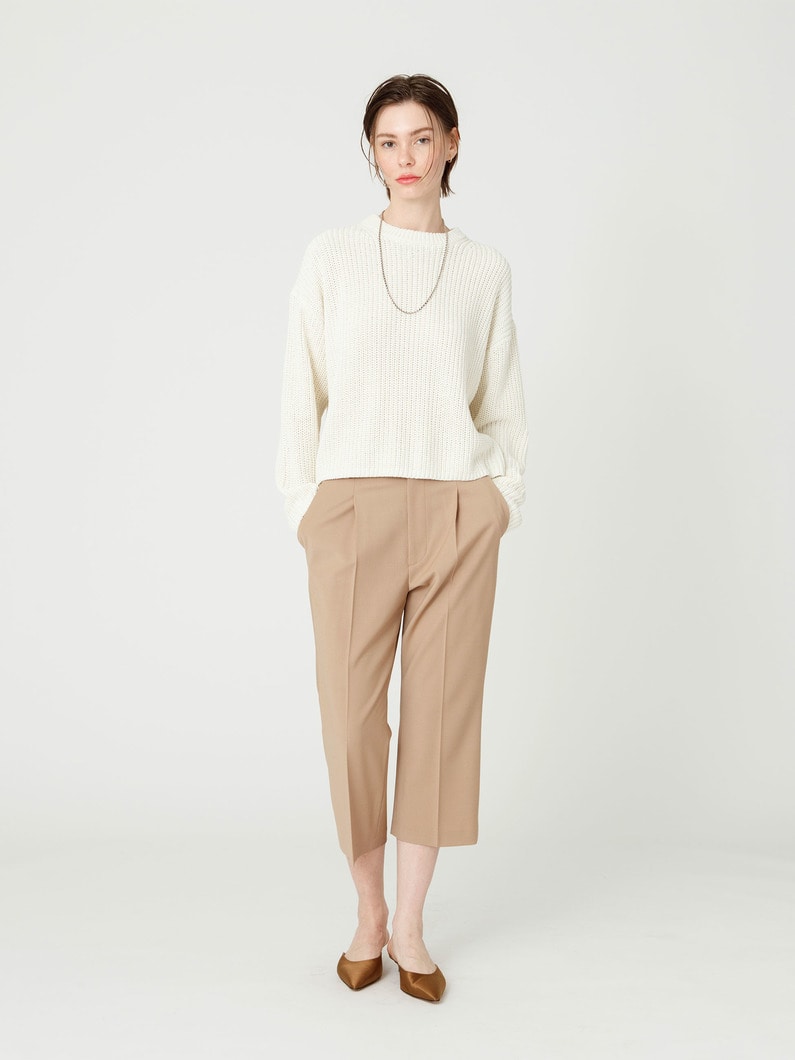 カプリ パンツ 詳細画像 beige 1